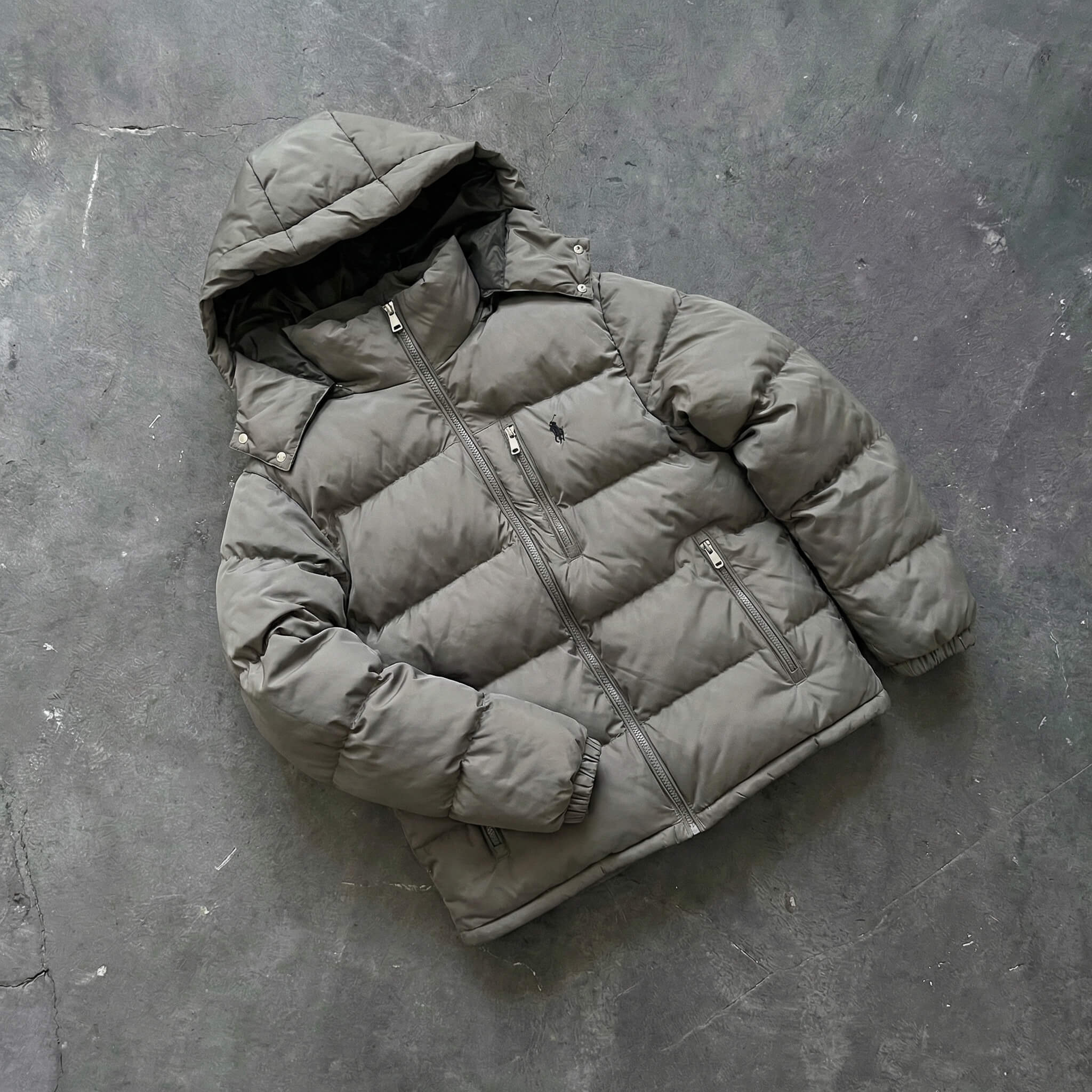Ralph Lauren Pufferjacket grey